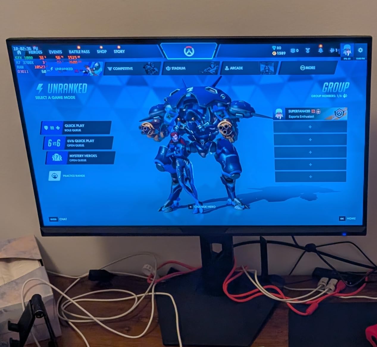 SANSUI Gaming Monitor 27 inch 1440p 260hz/240hz WQHD 2K - Fast IPS 1ms FreeSync Premium DCI-P3 98% sRGB130% HDR10 customer photo 1
