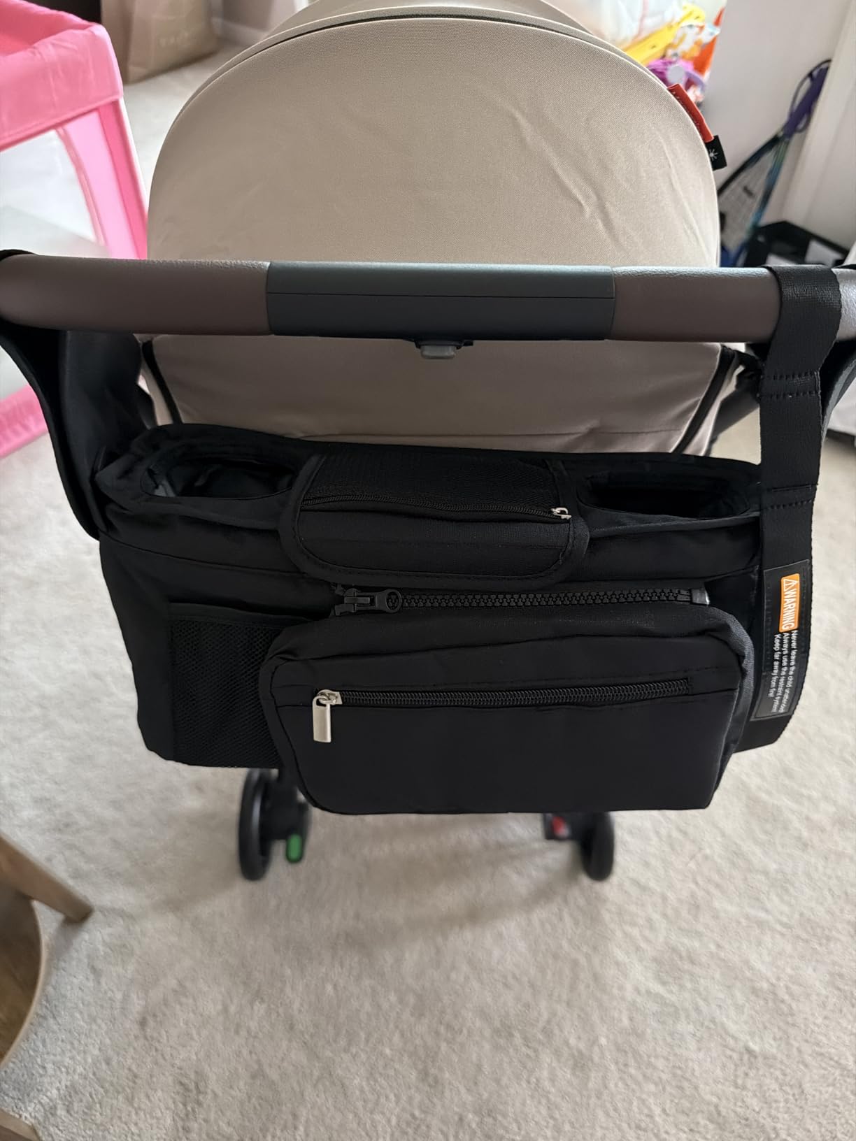 MAMAZING Ultra Air Lightweight Baby Travel Stroller with Carbon Fiber Frame, Compact & Airplane-Friendly, One-Handed Fold, 11.6 lbs, Perfect for Toddlers, Jet customer photo 2
