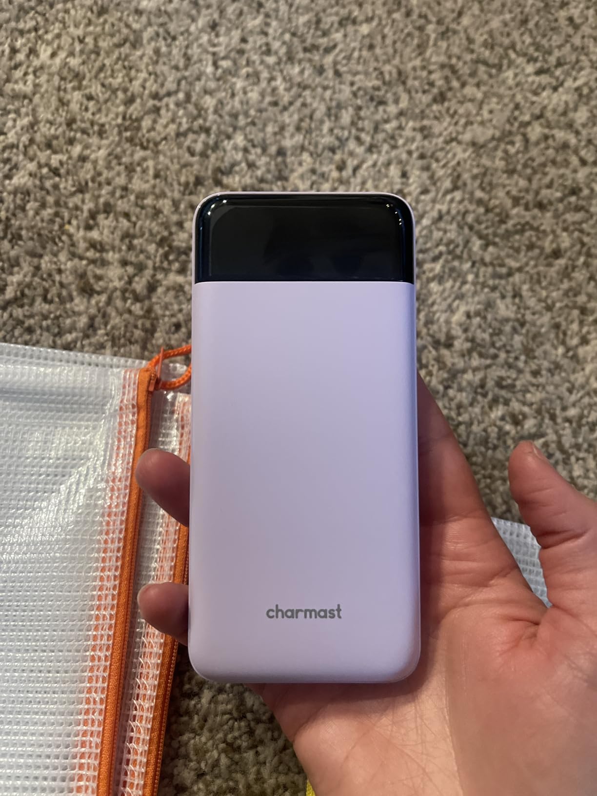 charmast Portable Charger with Built in Cables, Power Bank with Cords Wires, Slim 10000mAh Travel Battery Pack 6 Outputs 3 Inputs 3A Fast Charging for Samsung Google Pixel LG Moto iPhone iPad customer photo 2