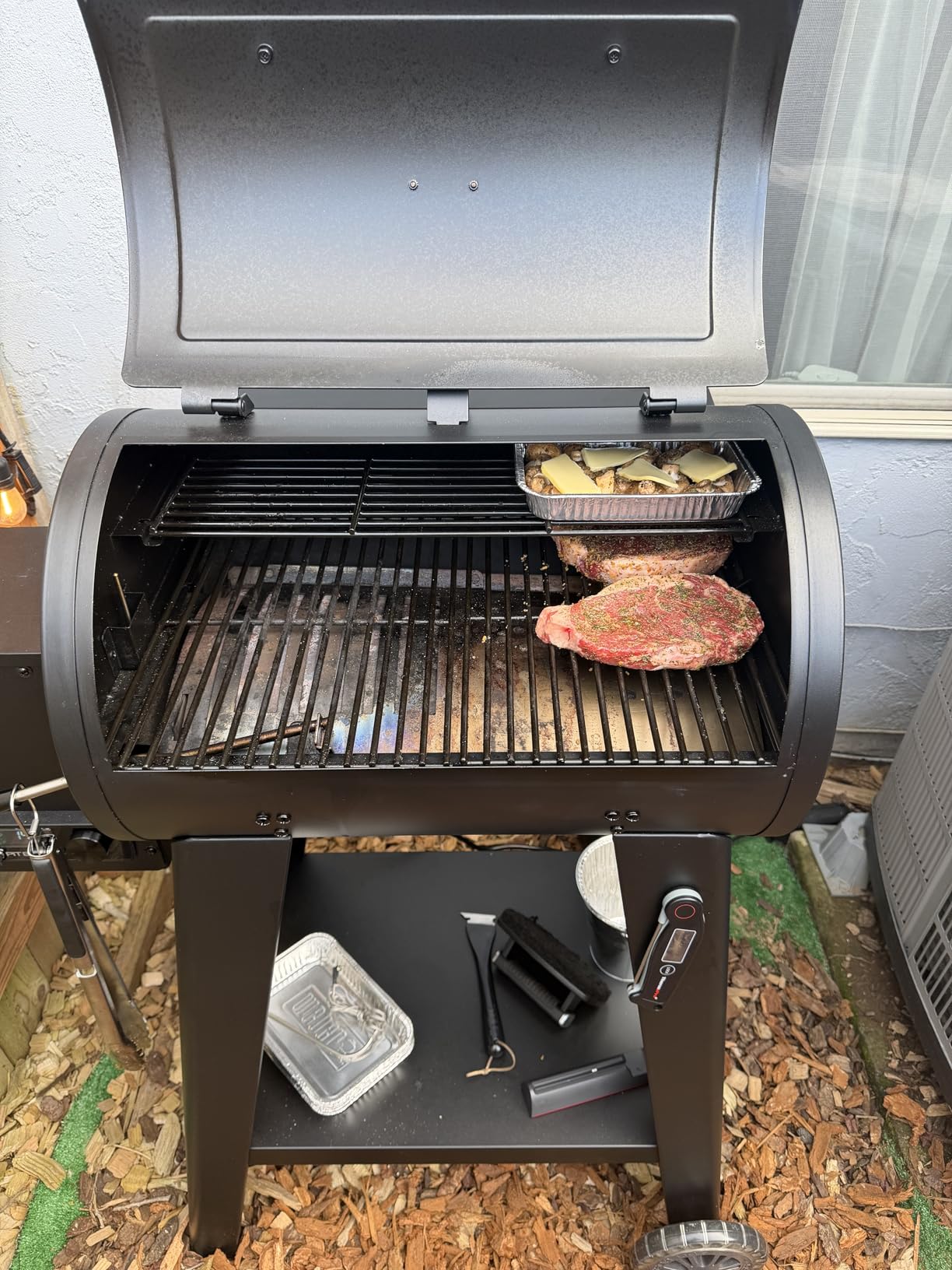 Pit Boss 500FB2 Pellet Grill, Matte Black - 11086 customer photo 2