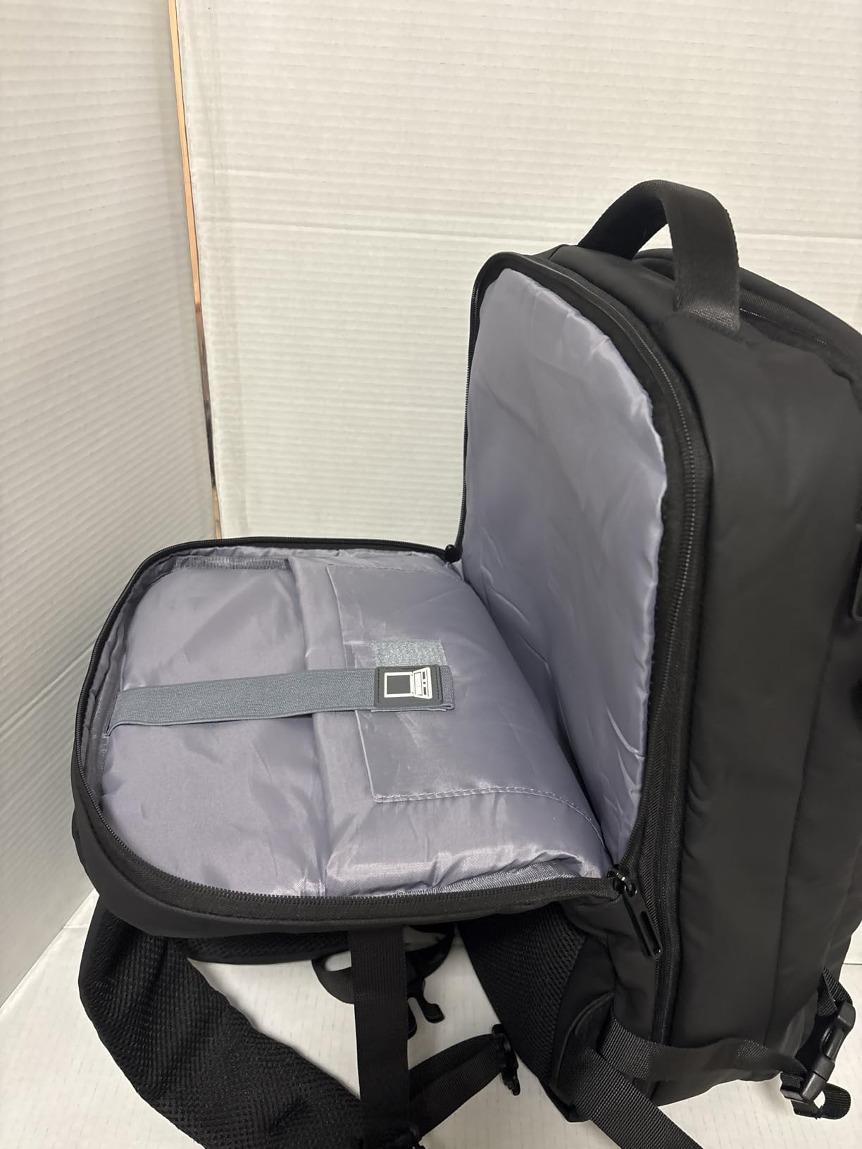 Rcrirth Carry On Travel Backpack for Airplanes | 35L Suitcase Backpack Luggage Business Weekender Bag - Expandable Travel Carry On Flight Approved for Men Women - Black customer photo 1