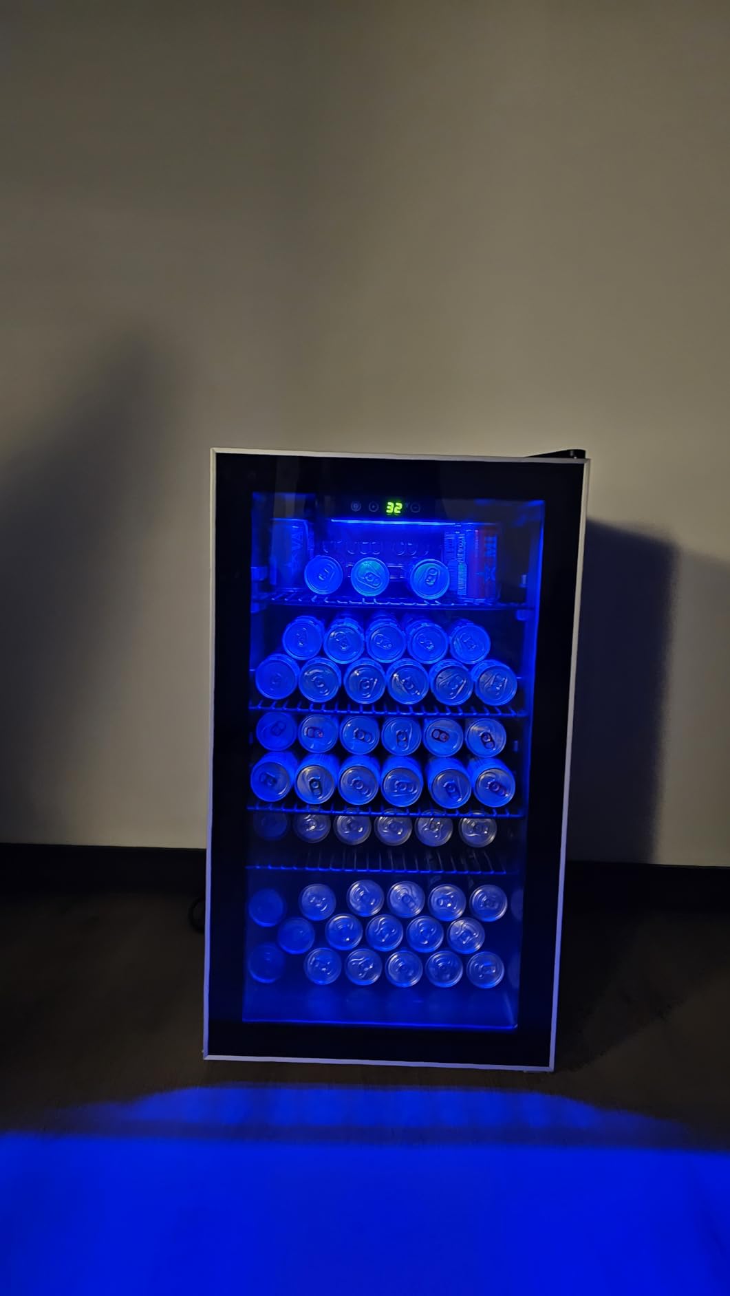 Electactic Mini Fridge 130 Can Beverage Refrigerator Cooler, 3.2 Cu.Ft Drink Fridge for Soda Wine Beer, Digital Temperature Control Cooler for Home, Dorm, Bar customer photo 2