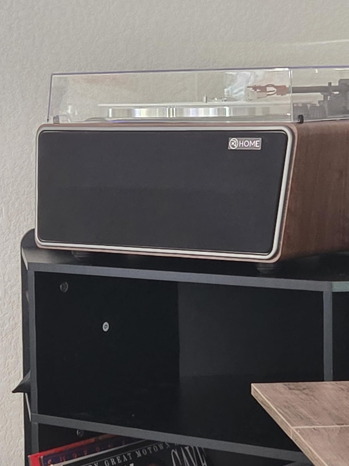 All in One Vinyl Record Player, Bluetooth Turntable Built in 4 Stereo Speakers Phono Preamp, High Fidelity Turntables for Vinyl Records with Magnetic Cartridge AT-3600L, 2-Speed, 33/45RPM, USB PC Recording customer photo 2