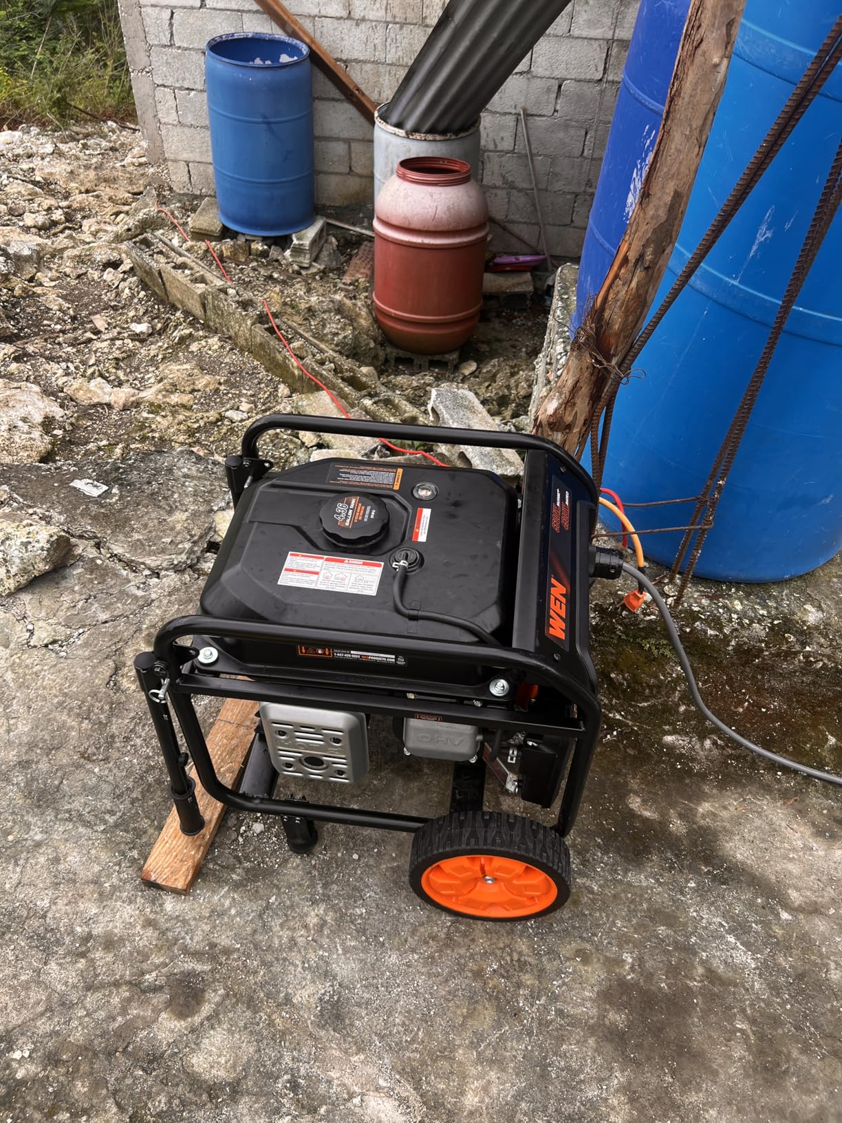 WEN RV-Ready 4000-Watt Open Frame Inverter Generator (GN400iM) customer photo 2