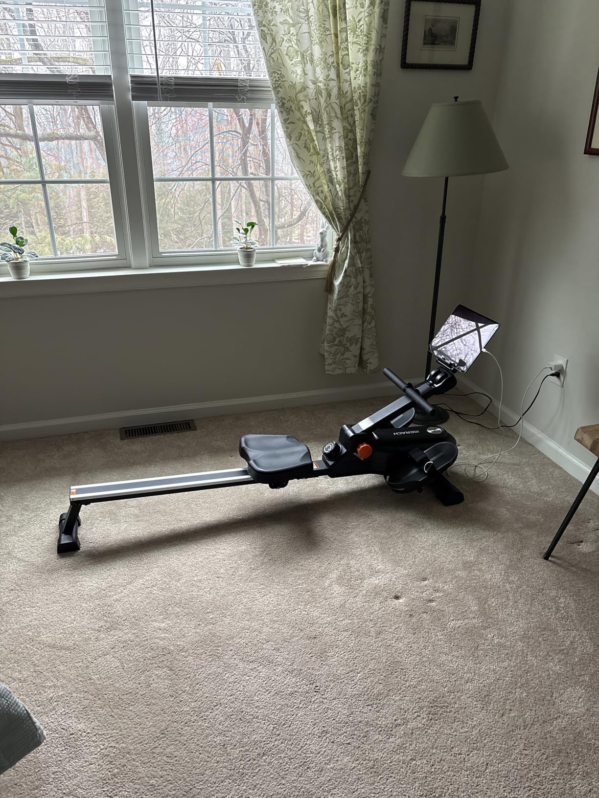 MERACH Foldable Rowing Machines for Home, Magnetic Rowing Machine with 16-Level, Compact Row Saves 20% Space, 350 LBS Load Capacity, Free MERACH App and 1000+ Champion Coaching Course & Games customer photo 1