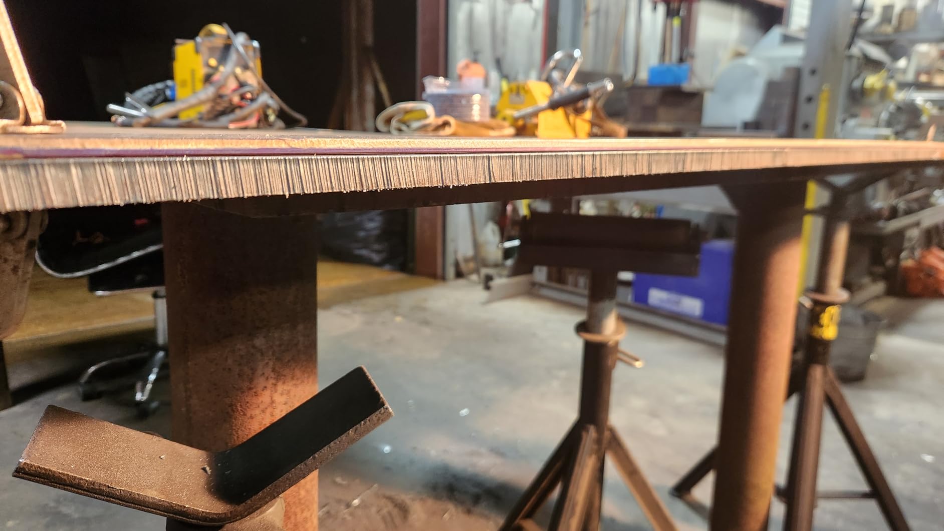 SILATU 65Amps Plasma Cutter, STC650P HF Non-Touch Pilot Arc Plasma Cutter Machine, 110/220V Dual Voltage Air Sensor Technology Large LED Display, 20mm Max Cutting thickness, PT/2T/4T for Beginners DIY customer photo 1