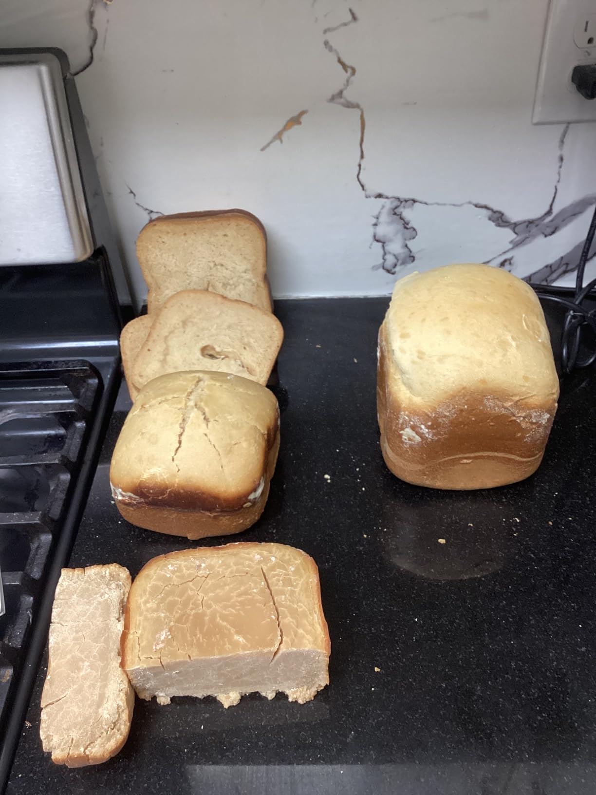 2LB Bread Maker Machine, OSIPOTO 17 in 1 Automatic Stainless Steel Bread Machine, Non-stick, Beginner-Friendly Controls, 15 Hour Timer, Easy to Clean Low Noise, High Success Rate for Homemade Bread customer photo 2