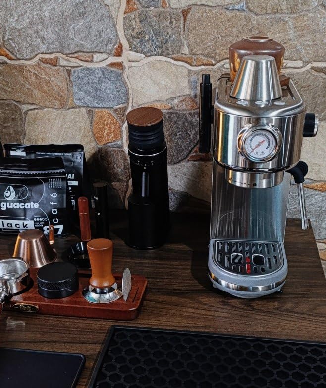 atatix Espresso Machine with Milk Frother, 20 Bar Pressure Espresso Maker, with 44OZ Removable Tank, Compact Stainless Steel Coffee Machine for Home customer photo 1