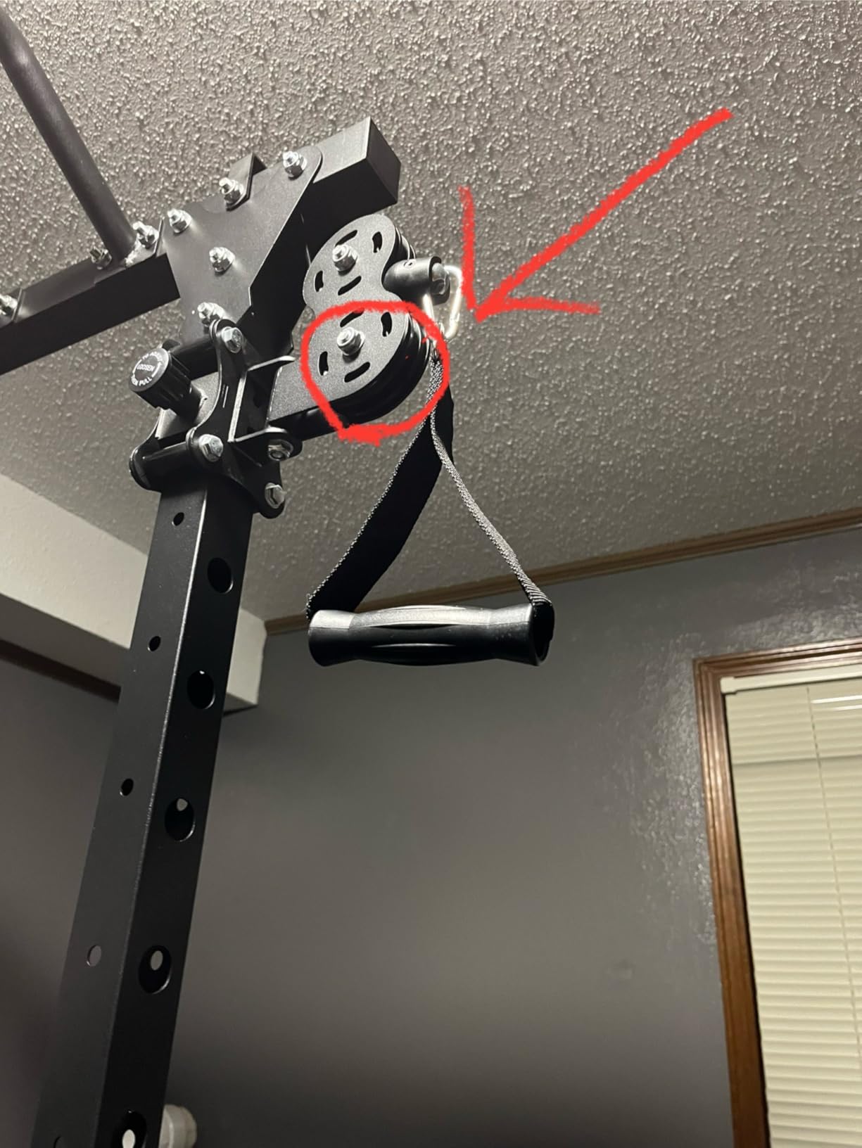 MAJOR FITNESS Drone1 Power Cage - Multi-Function Power Rack for Home Gym, Squat Rack, Cable Crossover System customer photo 1