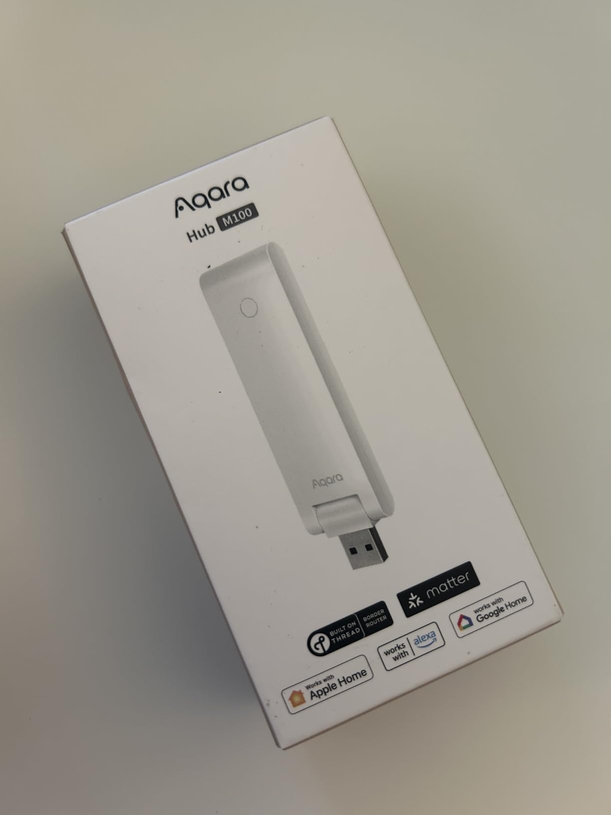Aqara Smart Hub M100 for Home Automation, Matter Controller, Thread Border Router, Features Aqara Zigbee, Wi-Fi, Supports Apple HomeKit, Amazon Alexa, IFTTT, Home Assistant customer photo 2