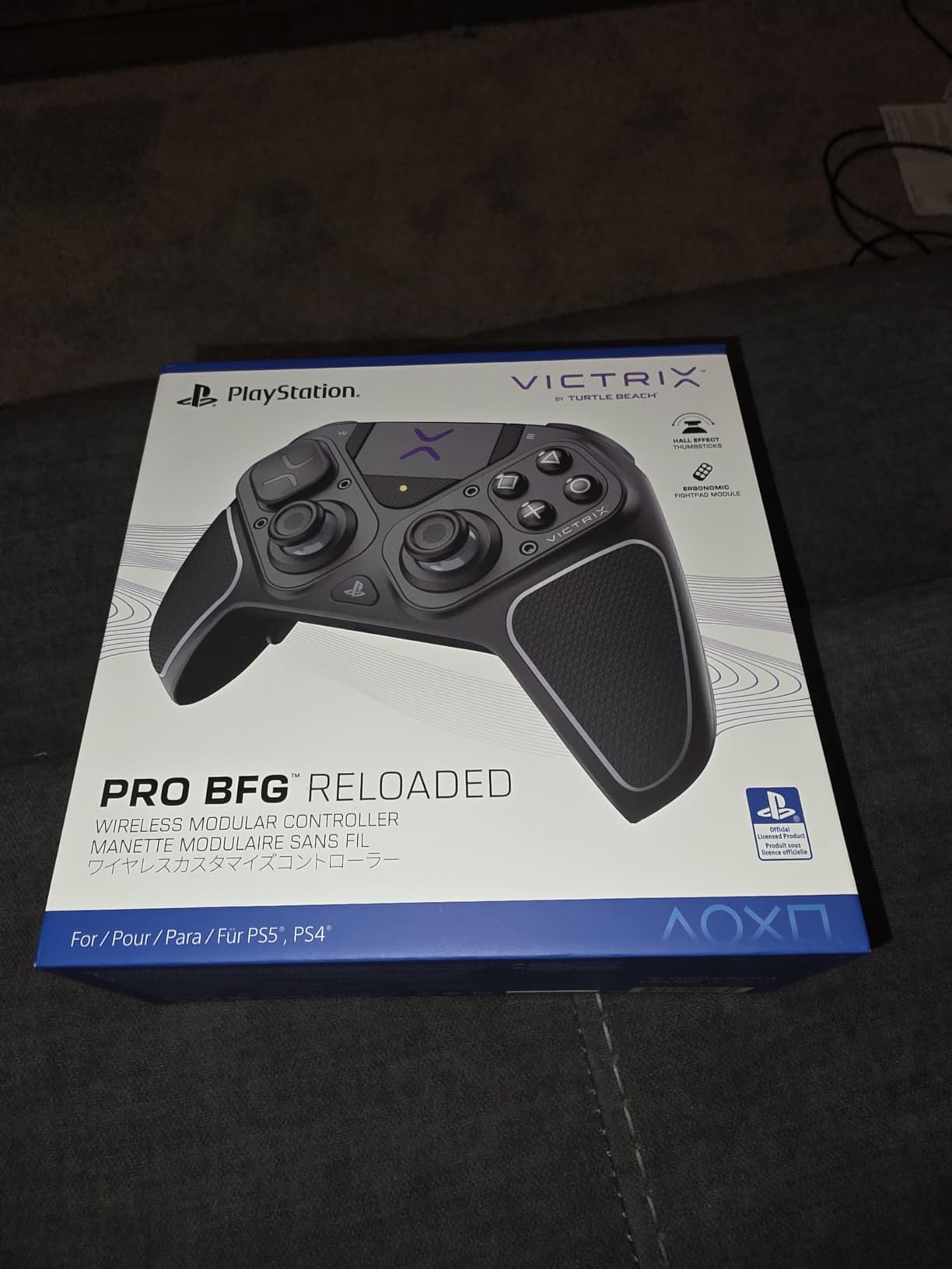 Turtle Beach Victrix Pro BFG Reloaded Wireless Gaming Controller Officially Licensed for PlayStation 5, PS5, PS4, PC, Fightpad Module, Hall-Effect Sticks/Triggers, Customizable Controls customer photo 1