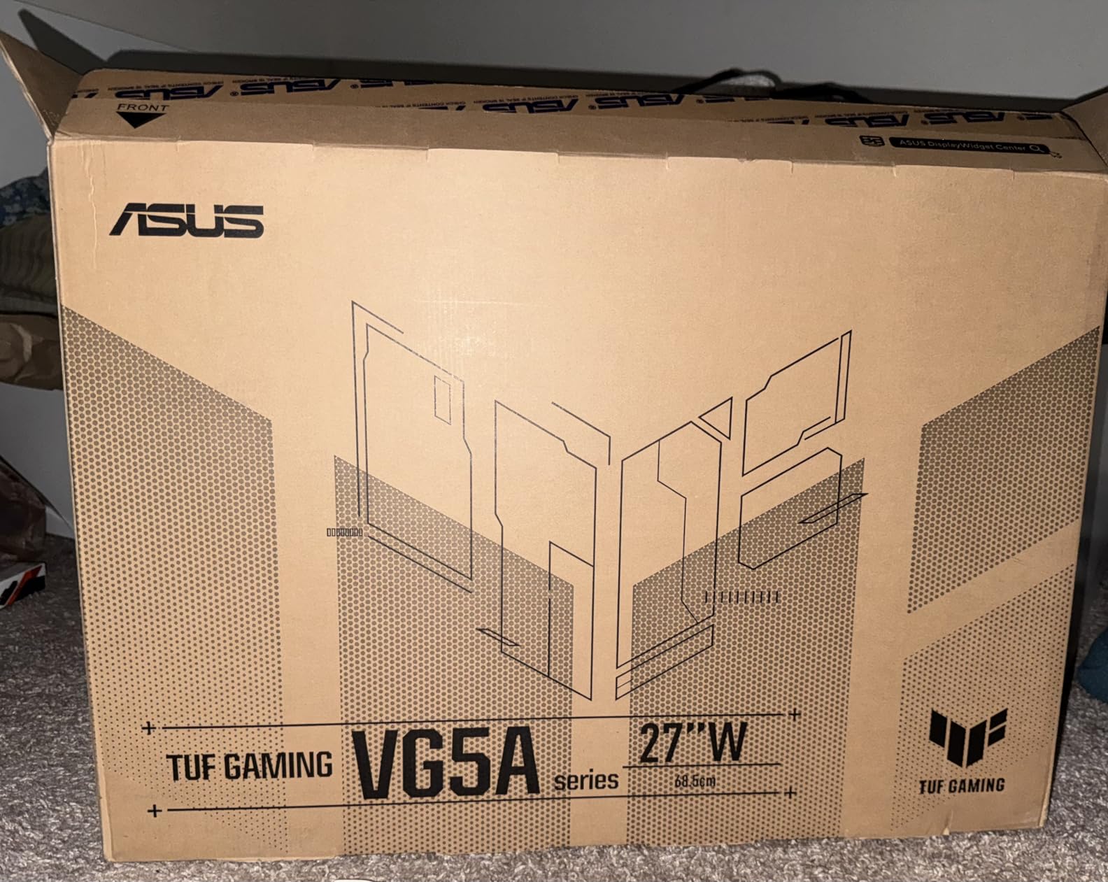 ASUS TUF Gaming 27 inch 1440P Monitor VG27AQM5A - QHD 2560x1440, 300Hz, Fast IPS, Extreme Low Motion Blur Sync, 0.3ms customer photo 2