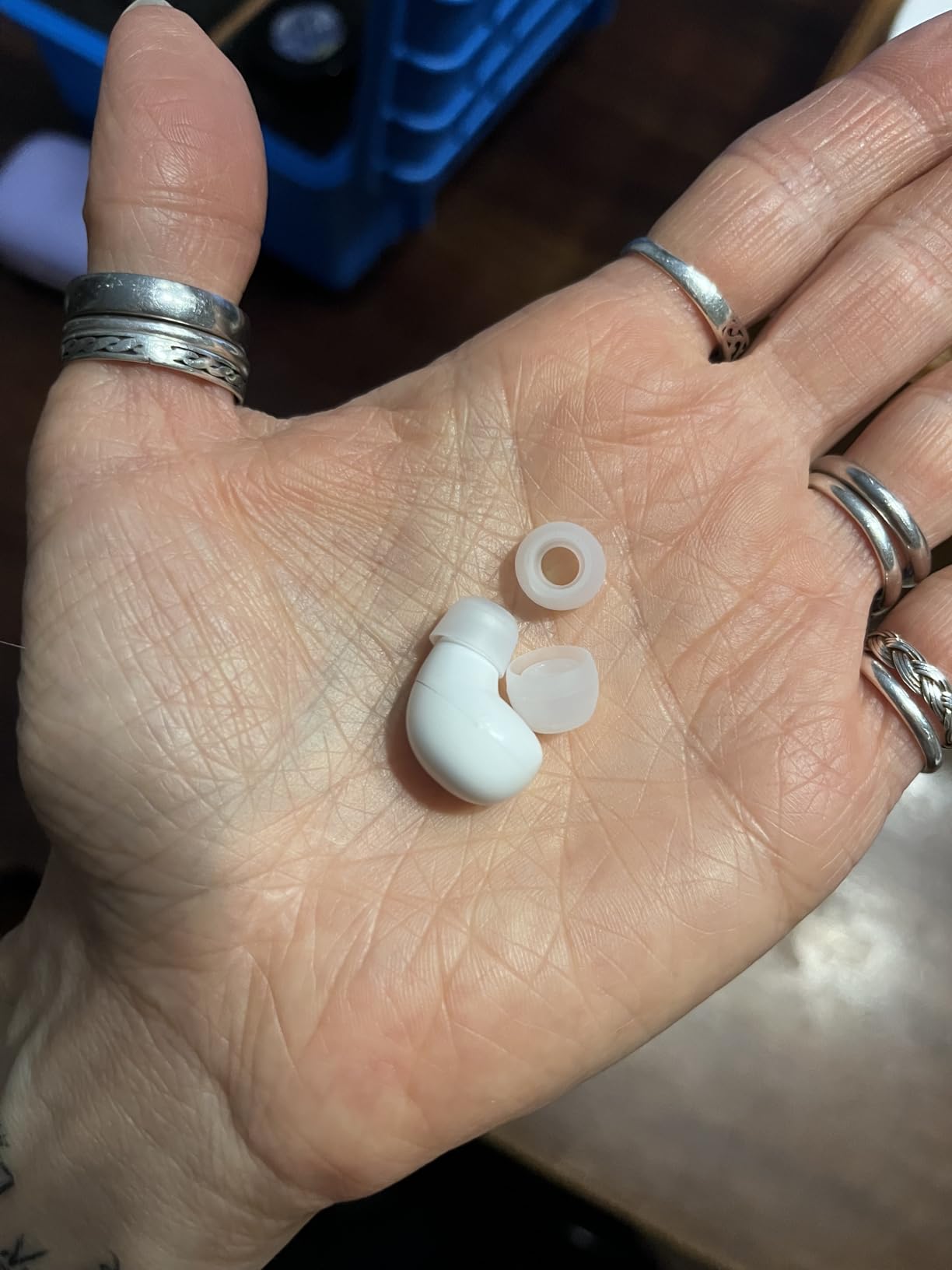 Invisible Mini Sleep Earbuds Ear Buds for Side Sleepers Sleeping, Small Ears Canals Women Wireless Bluetooth Low Profile Smallest Disgused Tiny Micro Discreet Hidden Earbuds Headphones for Work customer photo 1