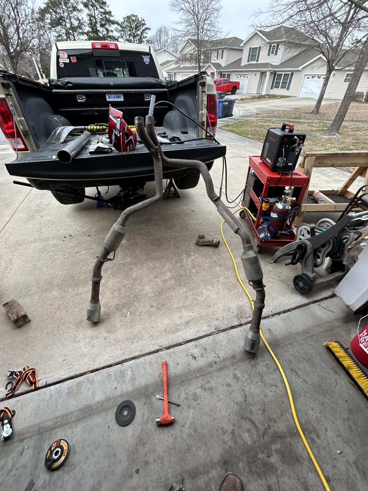 YESWELDER 6-In-1 Multifunctional Welders Combo&Plasma Cutter, MIG/Flux Core MIG/CUT/TIG/Stick/Spool Gun Compatible, 200A MIG/TIG/Stick & 50A CUT, 110V/220V MCT-520 customer photo 1