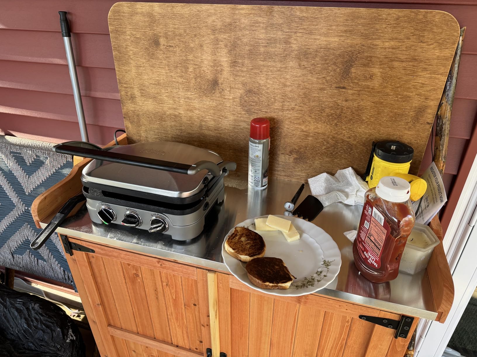 Cuisinart Griddler 5-in-1 Indoor Grill, Panini Press, Sandwich Maker with Dishwasher-Safe Nonstick Plates (GR-4NNAS) customer photo 1