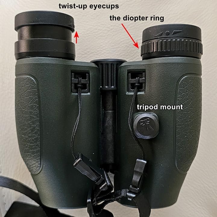 12x32 Compact Binoculars for Adults - High Powered Lightweight Small Binoculars with Large View - Super Bright Waterproof Binocular for Bird Watching Travel Cruise Ship Hiking Sports Concert customer photo 2