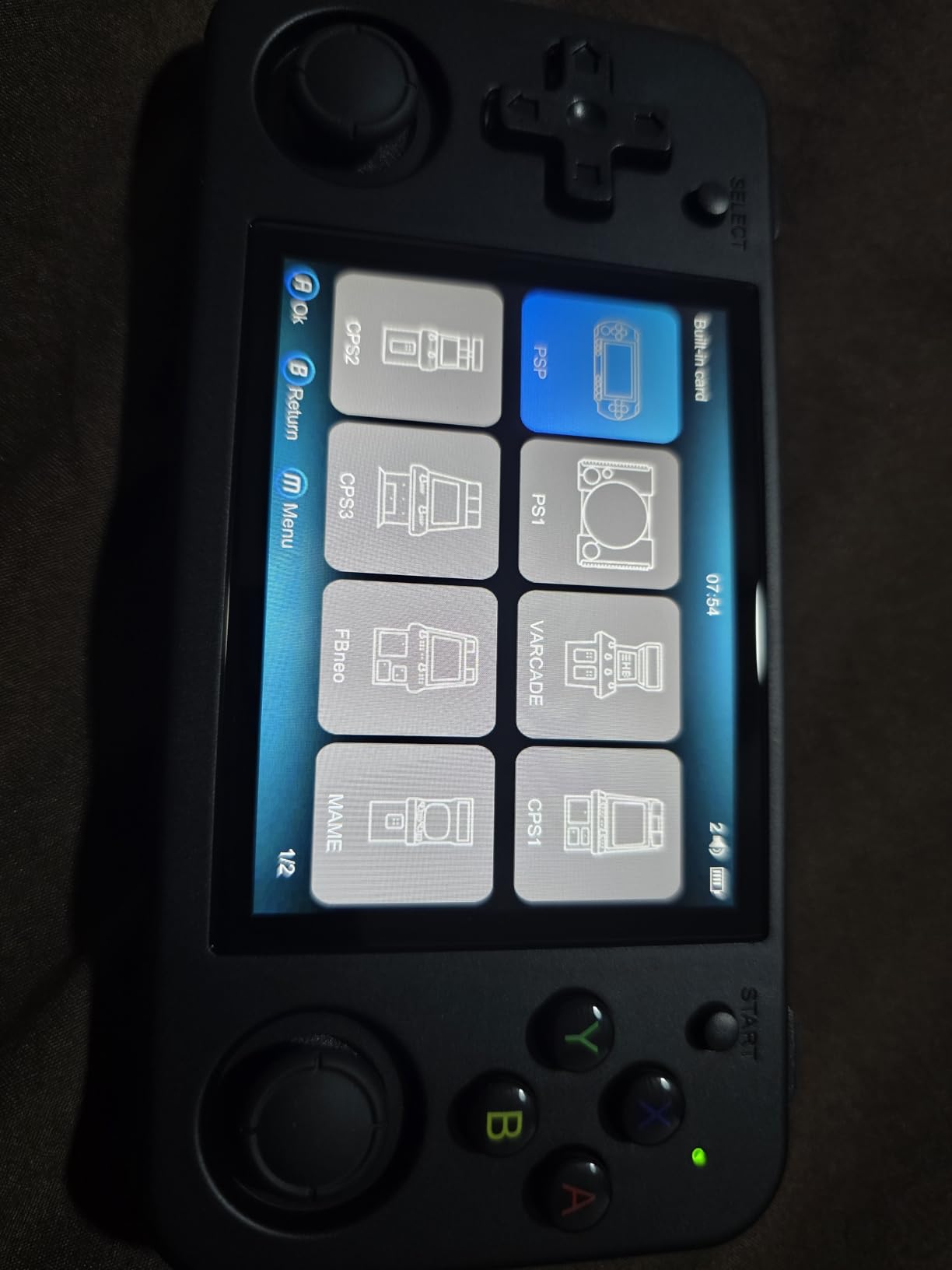 RG35XX H Anbernic Retro Handheld Gaming Console with 64G TF Card, Dual Joystick Design 3.5-inch HD Screen Lasts up to 8 Hours High-Capacity Battery customer photo 2