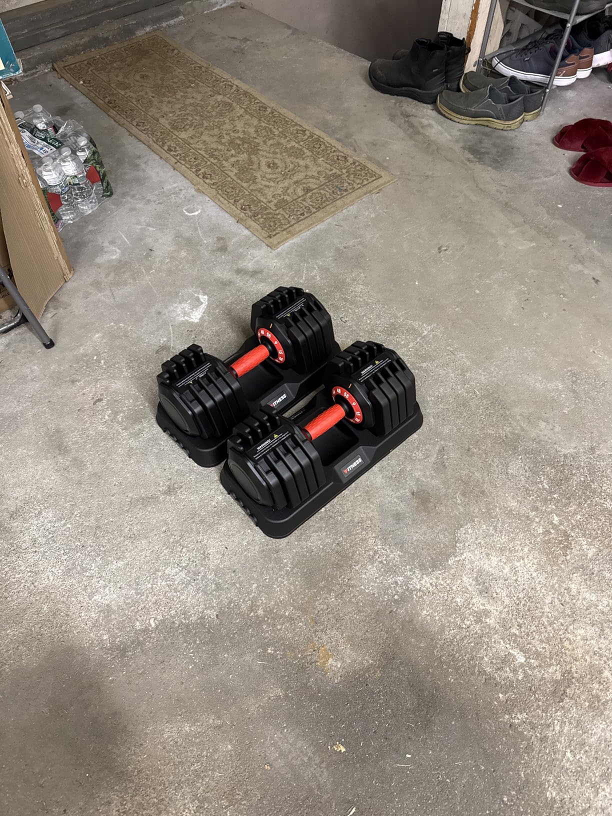 XDDIAS Adjustable Dumbbells Set of 2 for Strength Training, One-Hand Quick Adjust, 25/55/80/90 lbs Options customer photo 1