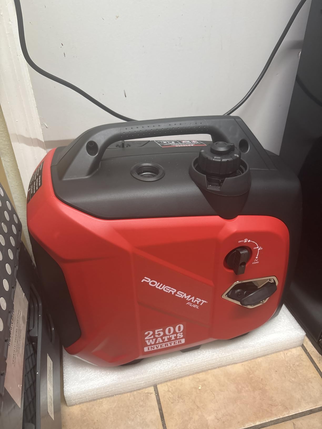 PowerSmart 3800 Watt Dual Fuel Inverter Generator, Quiet Portable Gas Propane Powered with CO Sensor and RV Ready Outlet, 149cc 4-Stroke OHV Engine for Home Backup, Camping and Tailgating customer photo 1