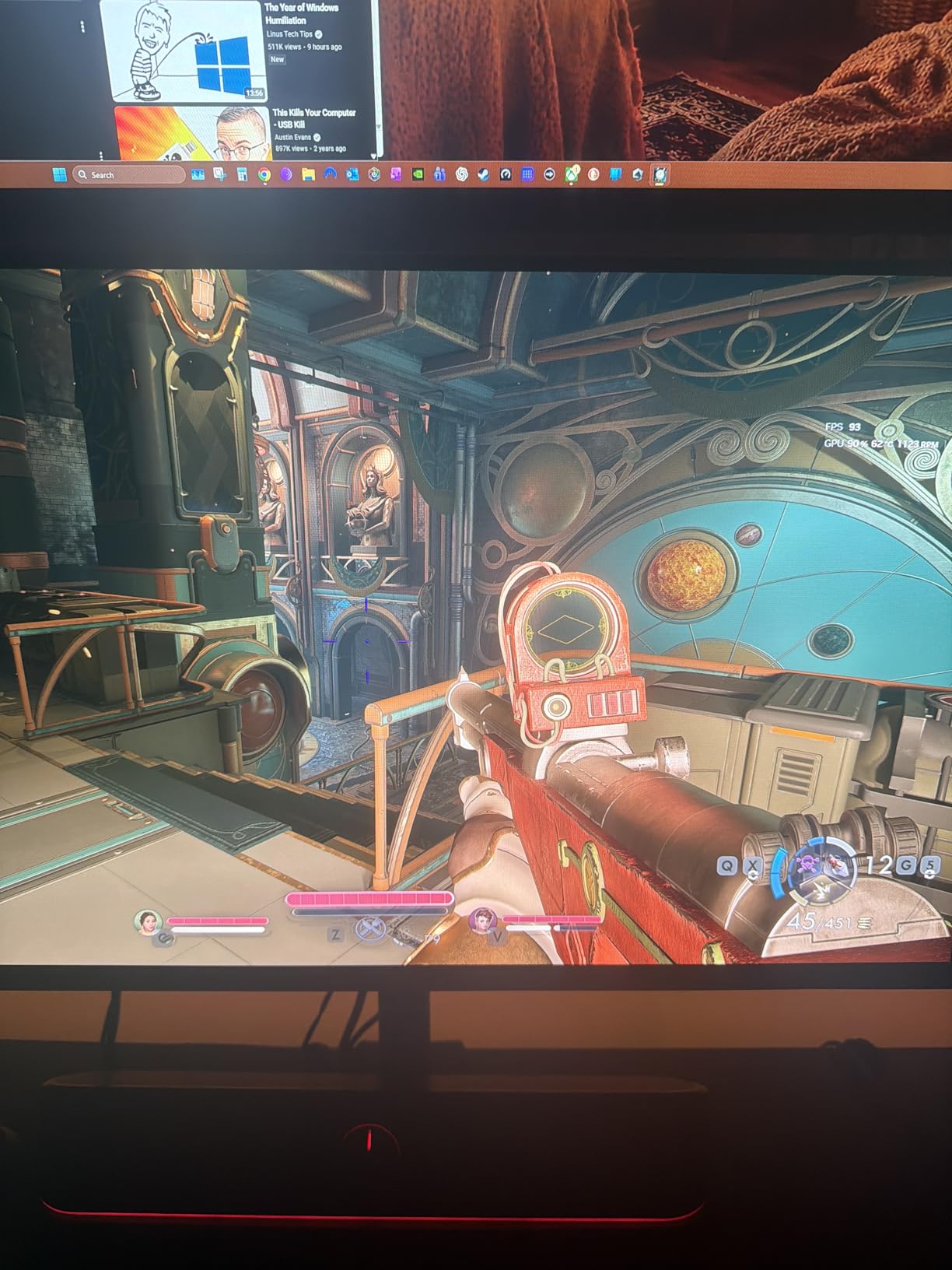 Acer Predator Gaming Monitor 26.5 inch WQHD 2560x1440 QD-OLED AMD FreeSync Premium 240Hz 0.03ms DCI-P3 99% X27U W1bmiipprx customer photo 1