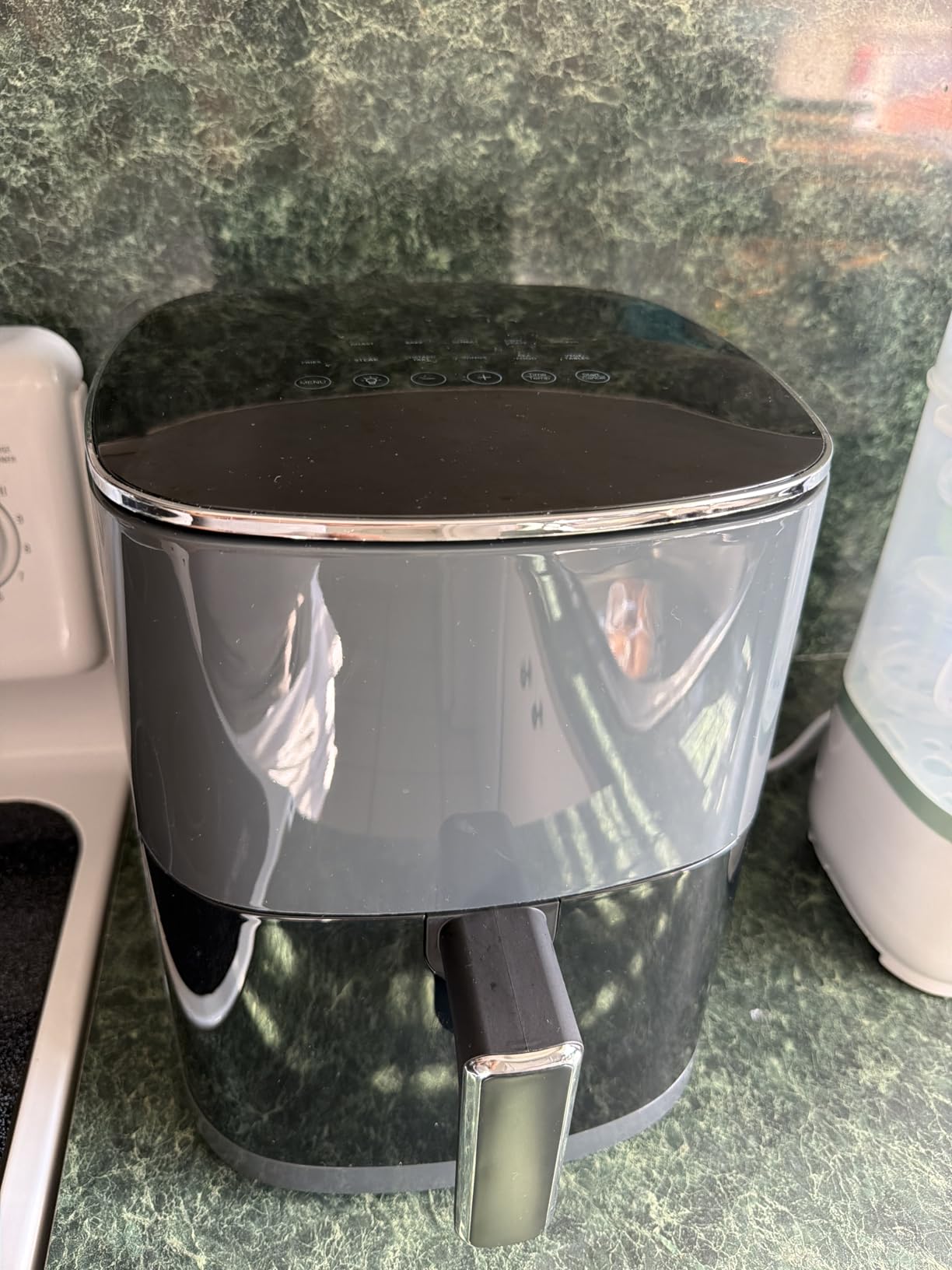 Simple Deluxe 9.5-Qt Dual Basket Air Fryer, 10-in-1 Digital Preset 1700W Airfryer, Sync Cook, Independent Temp Control, Shake Reminder, Nonstick Basket, Black customer photo 2