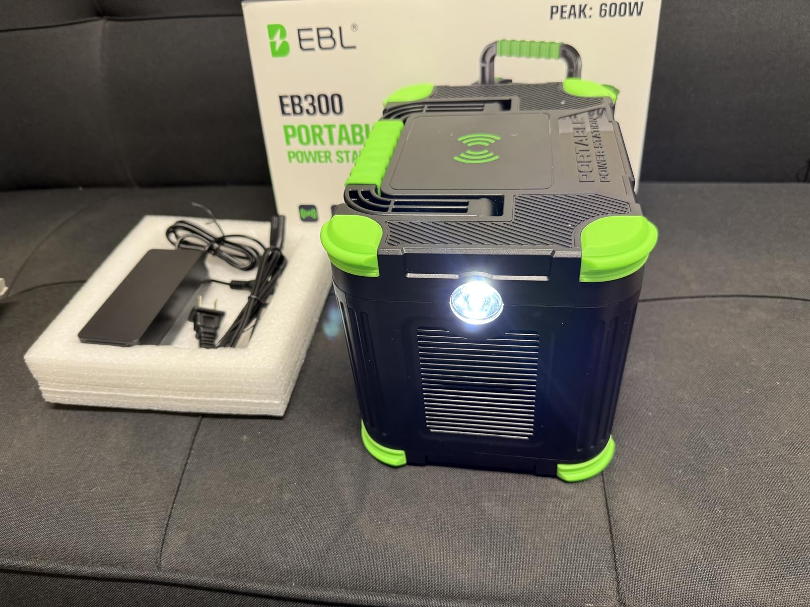 EBL Portable Power Station 1000W Solar Generator 999Wh Fast Charging Backup Battery with 10W Wireless Charging & Multiple Ports for Camping, Home Backup, RV & Off-Grid customer photo 2
