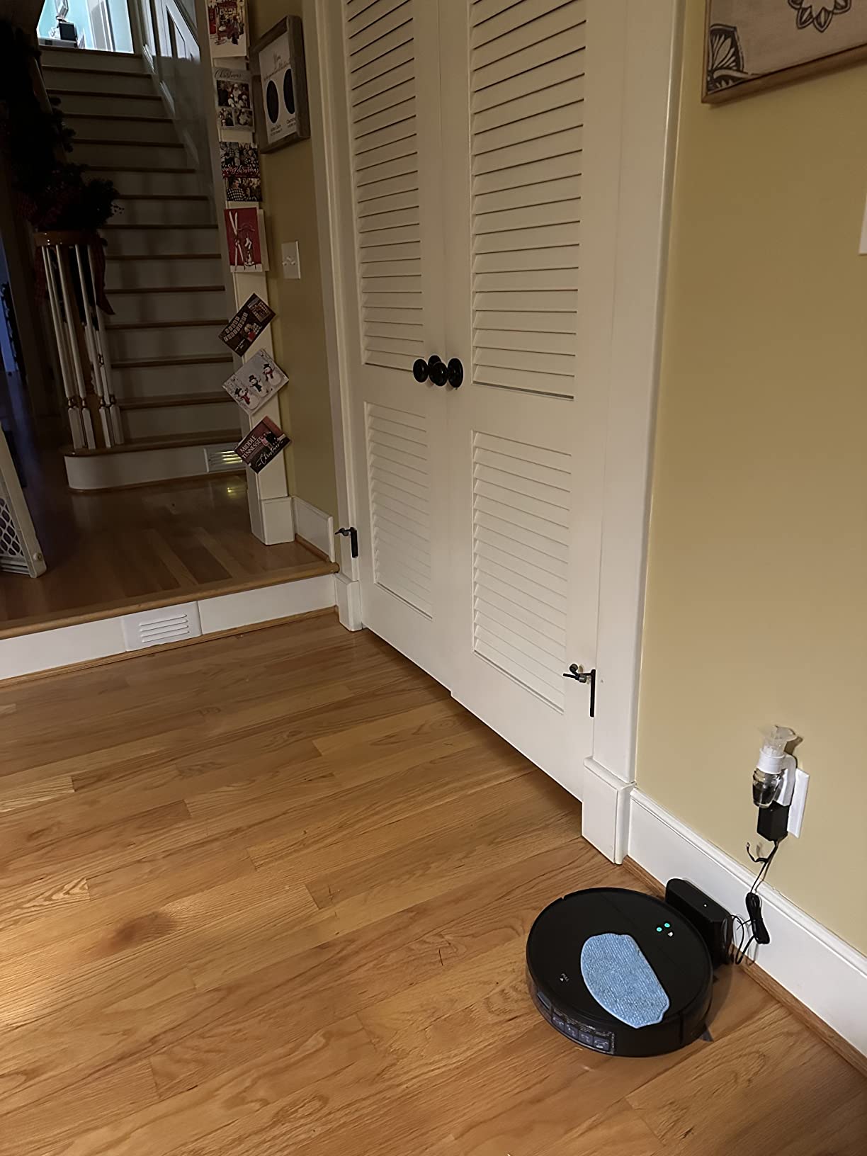 Robot Vacuum and Mop, 11500 Pa Suction, 3-in-1 Robotic Vacuum with Smart LiDAR Navigation, 90 Day Self-Emptying,160 Min Runtime,App/Alexa/Voice Control, Ideal for Pet Hair, Carpet & Hard Floor customer photo 2