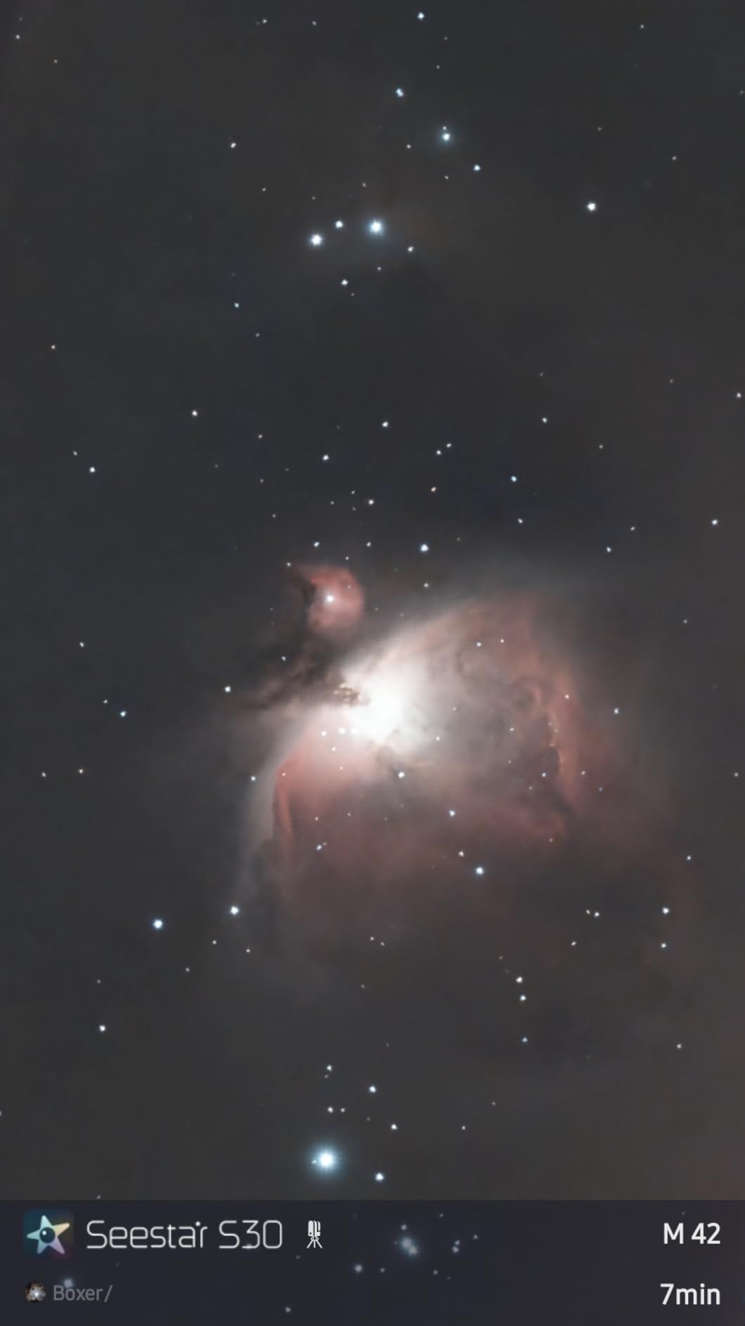ZWO Seestar S30 Pro Smart Telescope, 4K Dual Camera Astrophotography Telescope with Auto Tracking & GoTo, App-Controlled, One-Tap Capture & Processing for Milky Way, Deep Sky and Wide-Field Imaging customer photo 2