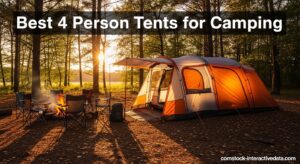 Best 4 Person Tents for Camping