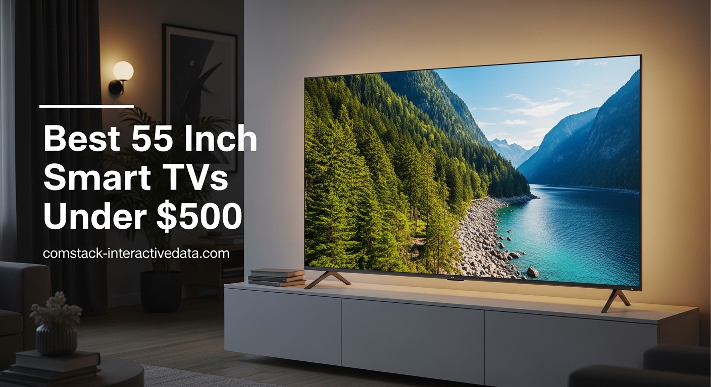Best 55 Inch Smart TVs Under $500