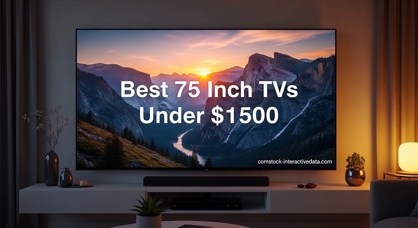 Best 75 Inch TVs Under 1500