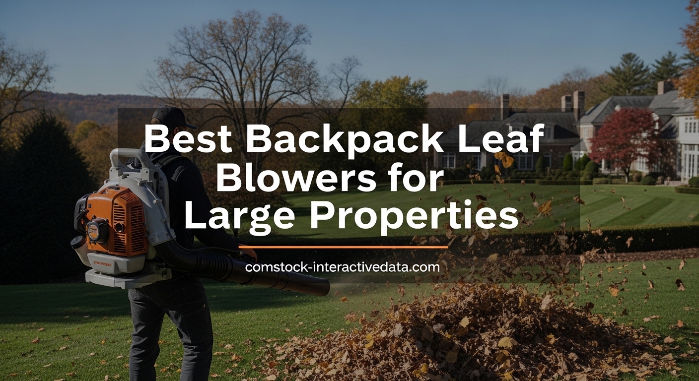 Best Backpack Leaf Blowers for Large Properties