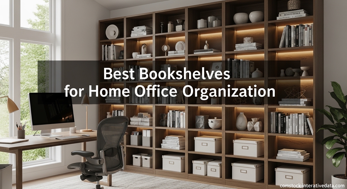 Best Bookshelves for Home Office Organization