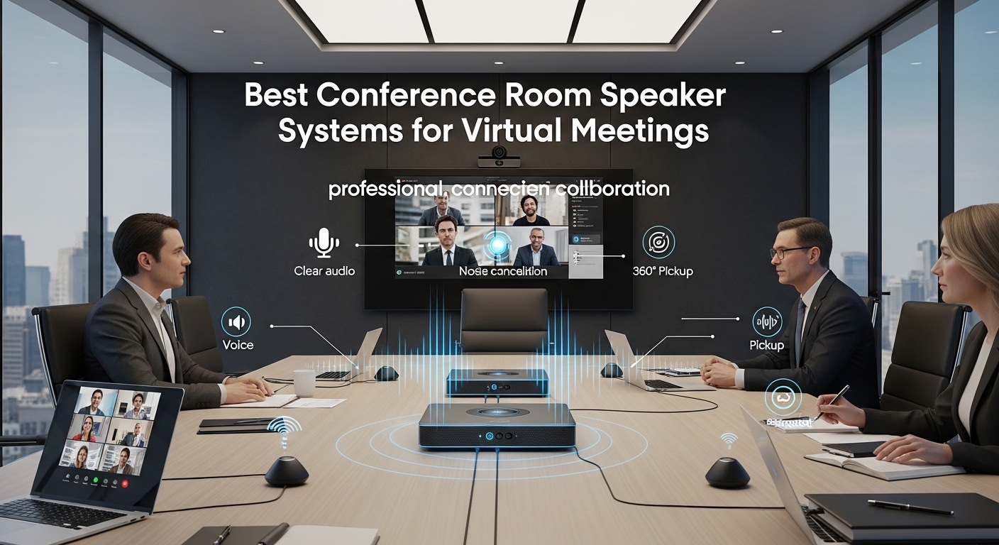 Best Conference Room Speaker Systems for Virtual Meetings