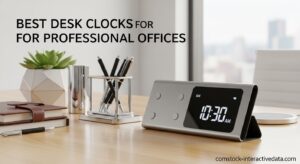 Best Desk Clocks for Professional Offices