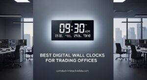 Best Digital Wall Clocks for Trading Offices