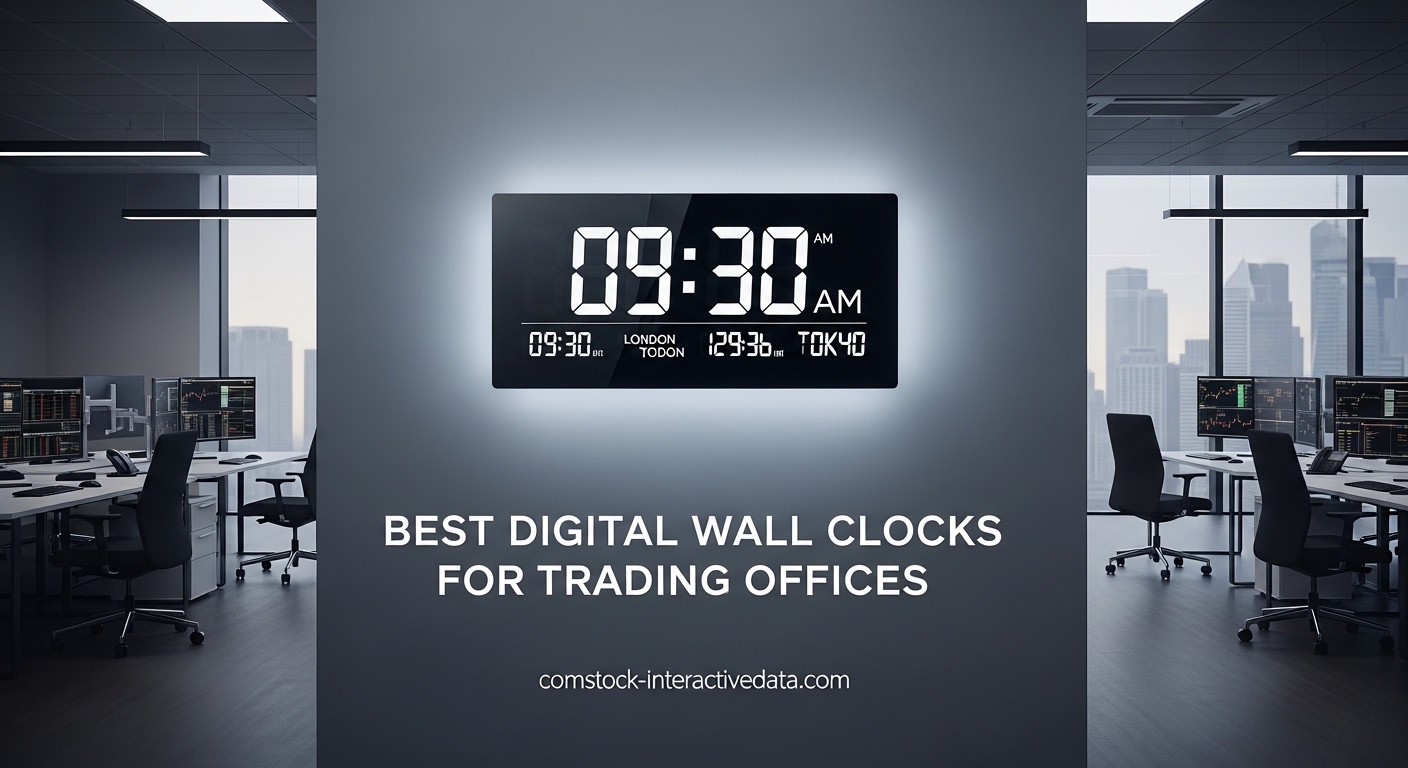 Best Digital Wall Clocks for Trading Offices