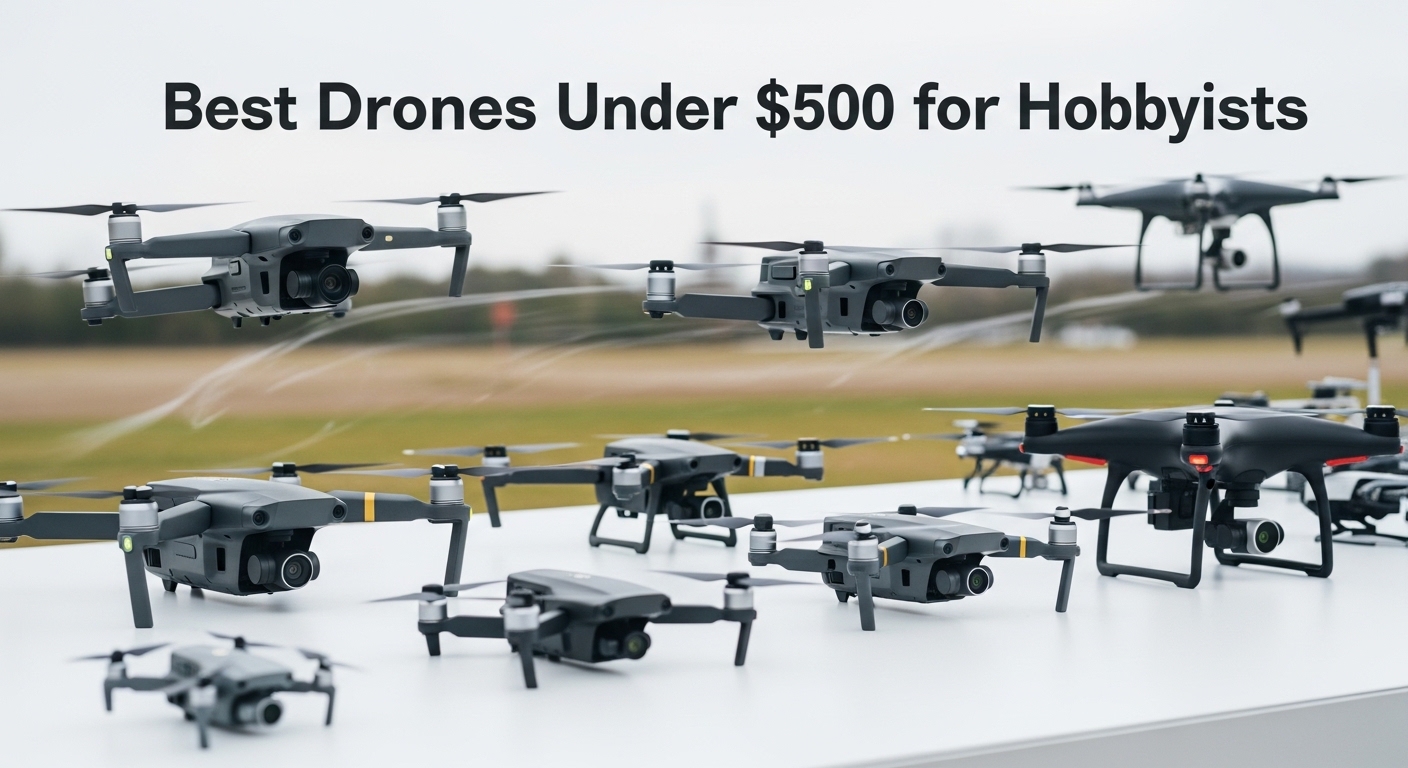 Best Drones Under 500 for Hobbyists
