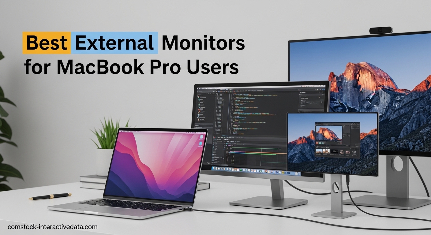 Best External Monitors for MacBook Pro Users