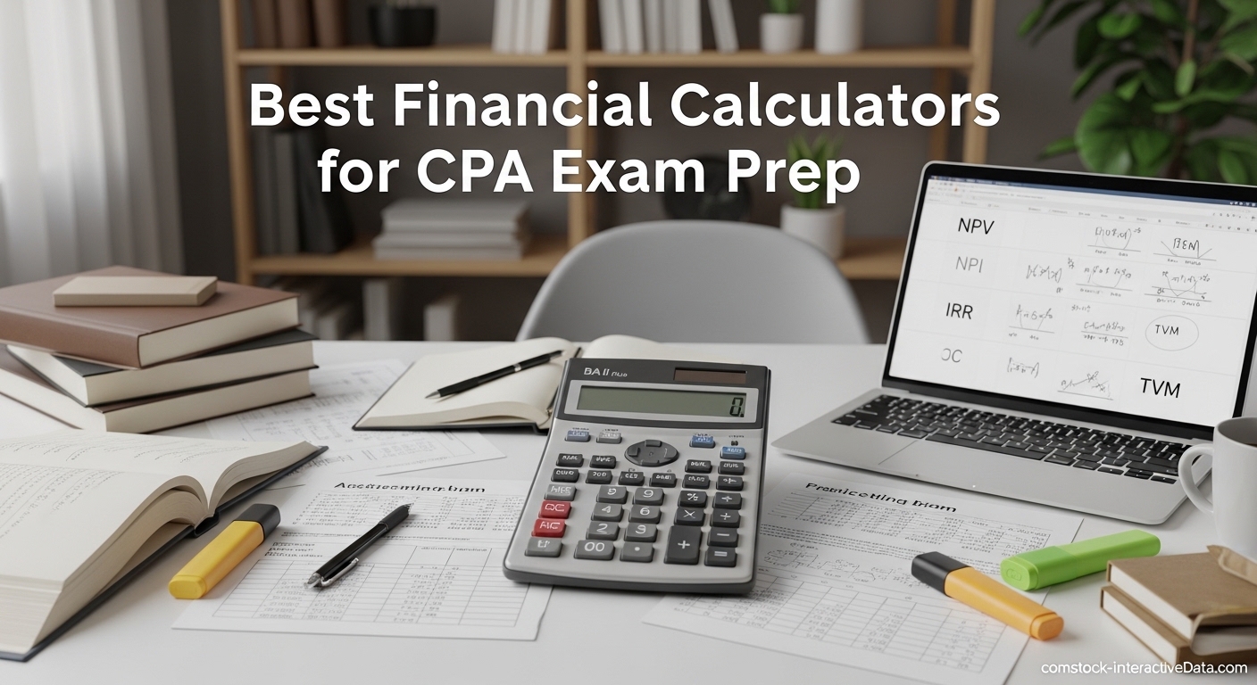 Best Financial Calculators for CPA Exam Prep