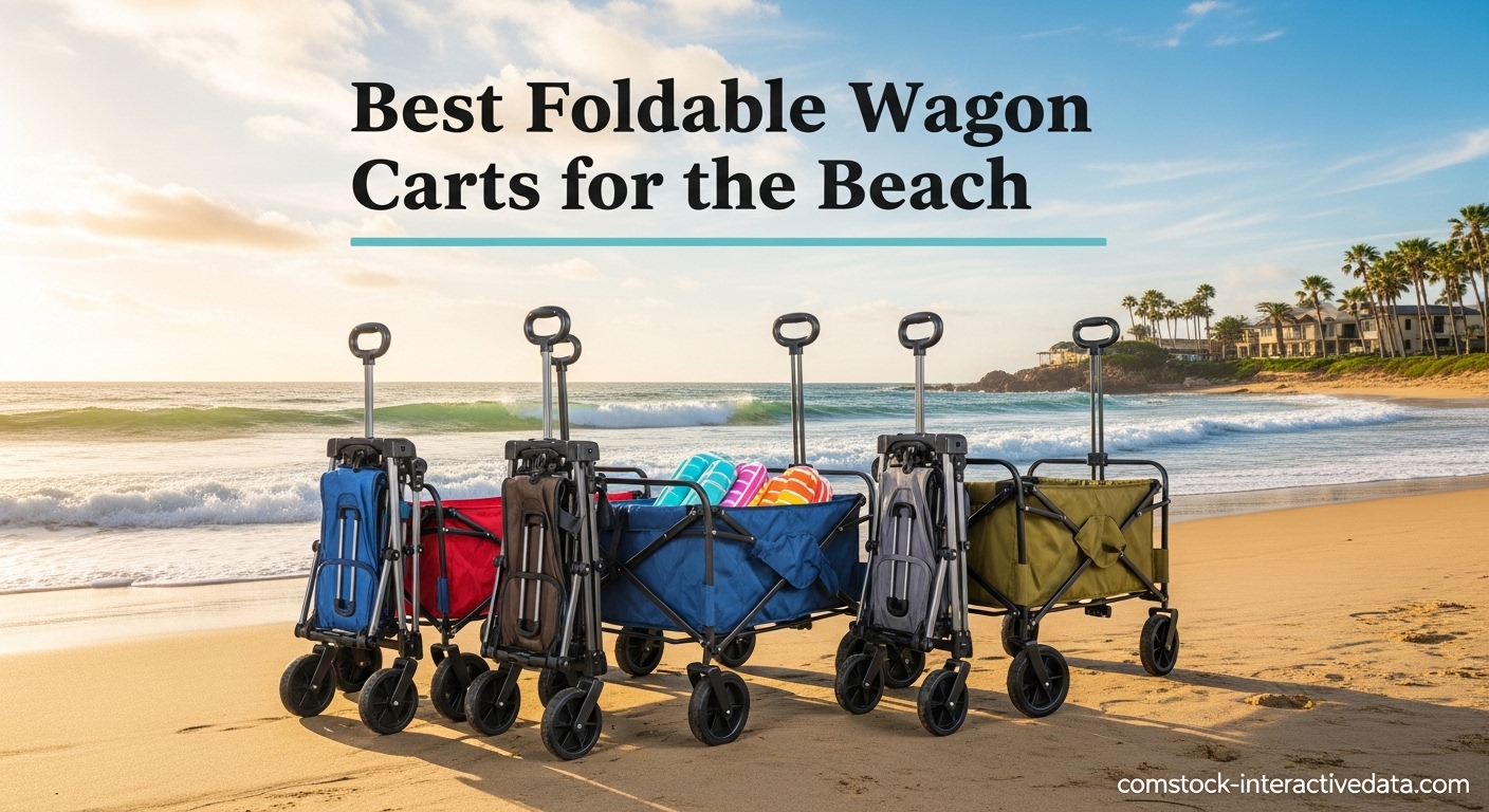 Best Foldable Wagon Carts for the Beach