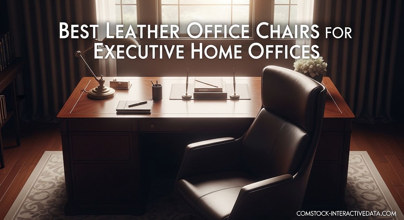 Best Leather Office Chairs for Executive Home Offices