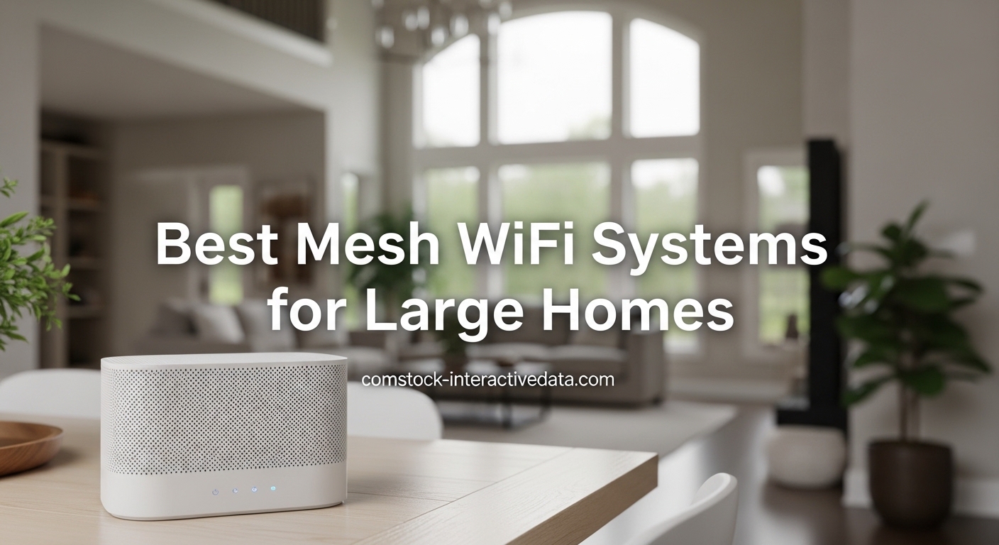Best Mesh WiFi Systems for Large Homes