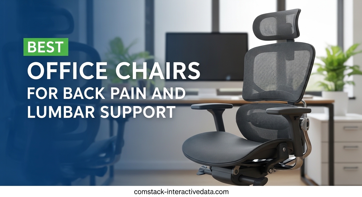 Best Office Chairs for Back Pain and Lumbar Support
