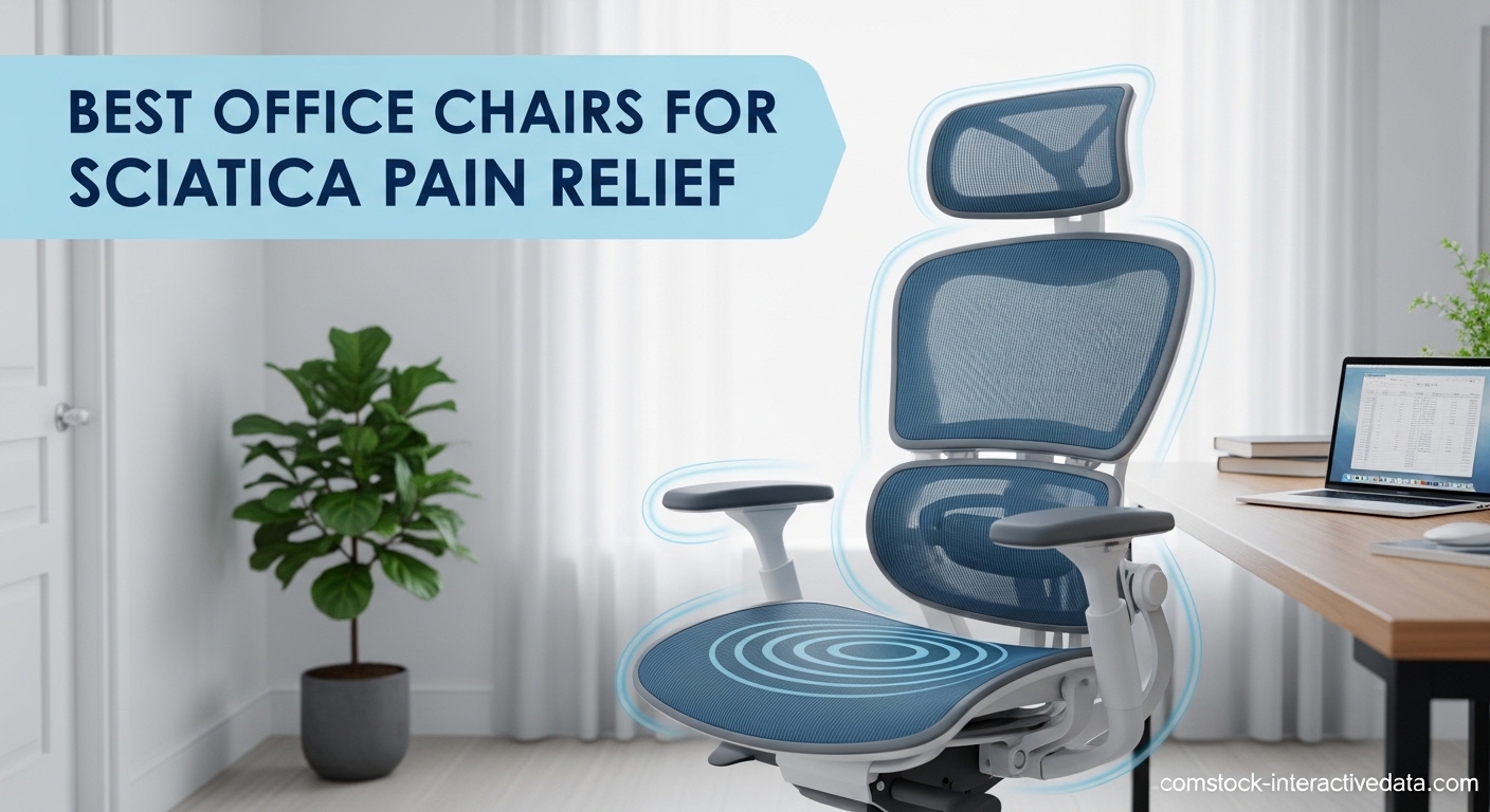Best Office Chairs for Sciatica Pain Relief