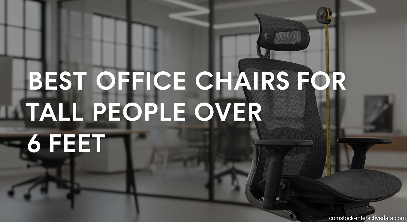 Best Office Chairs for Tall People Over 6 Feet