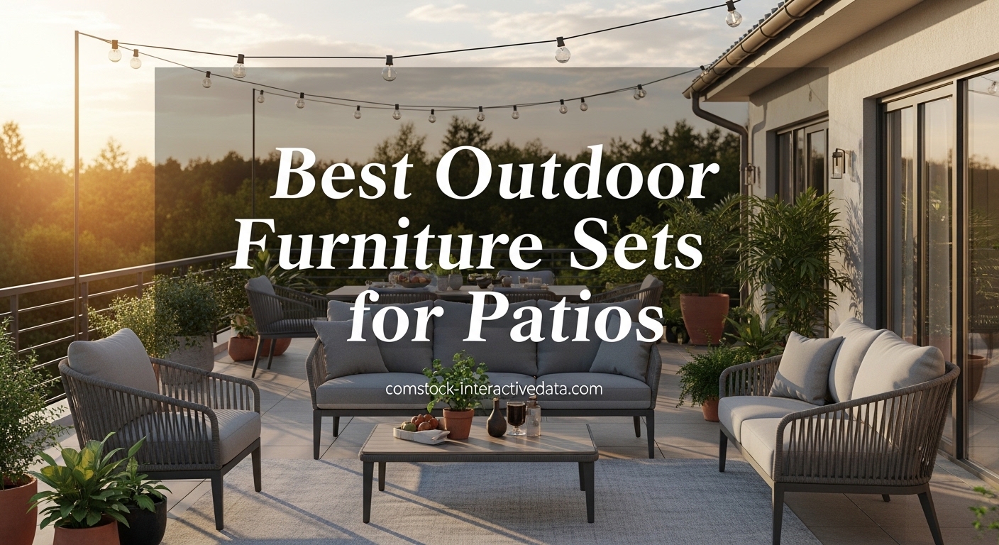 Best Outdoor Furniture Sets for Patios