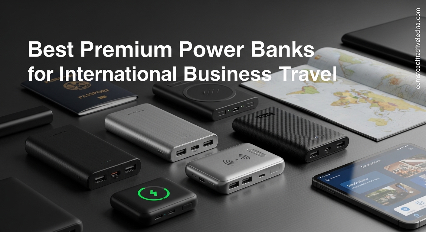 Best Premium Power Banks for International Business Travel