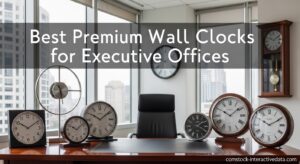 Best Premium Wall Clocks for Executive Offices