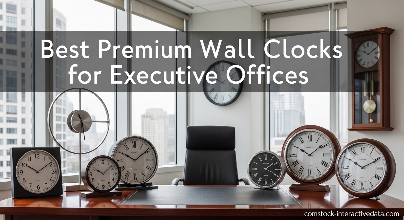 Best Premium Wall Clocks for Executive Offices